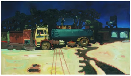 Camion-citerne bolivien